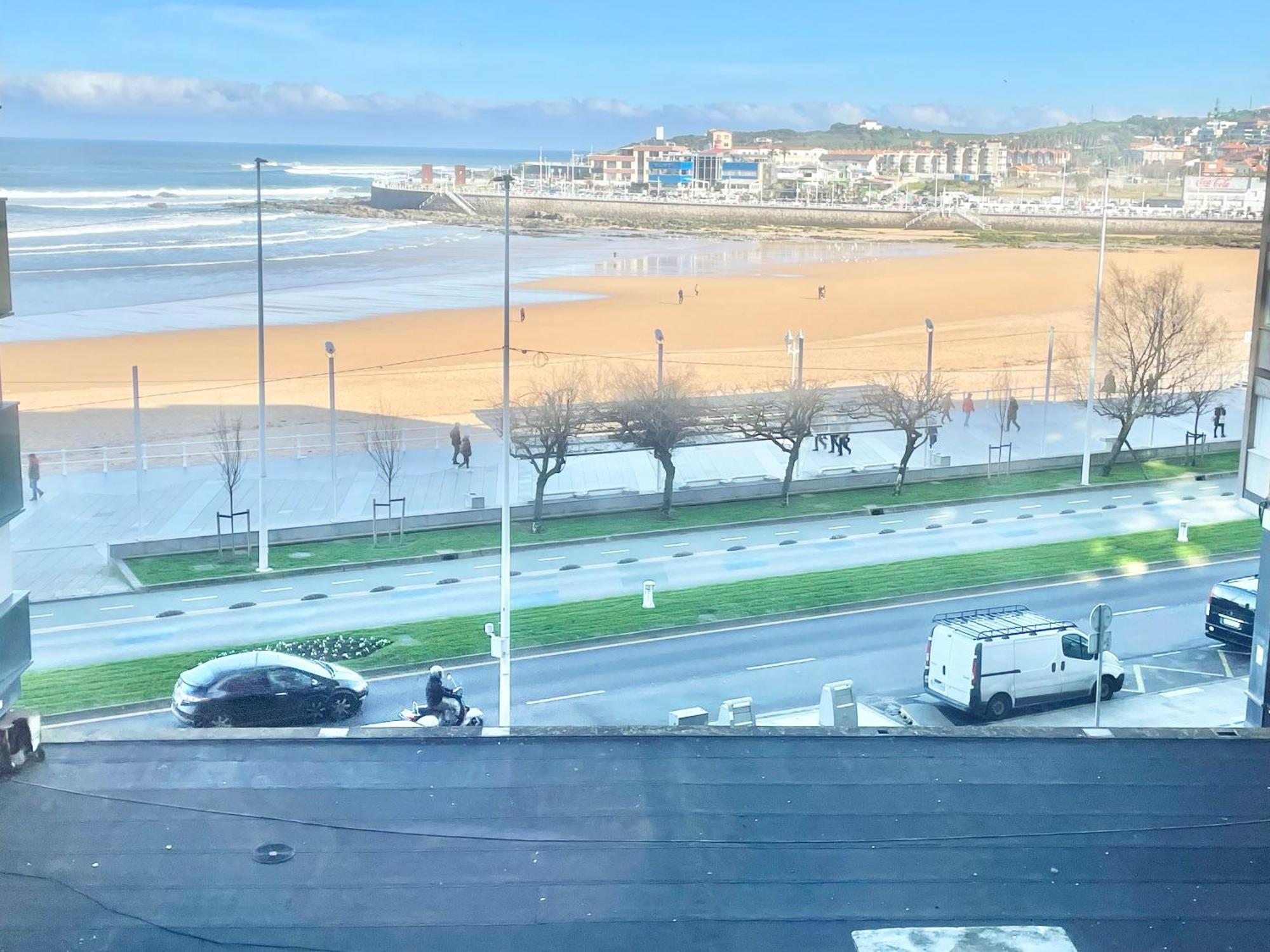 Apartamento San Lorenzo Playa. Vistas Al Mar. Gijón Extérieur photo